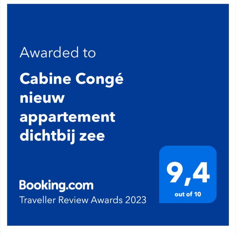 Cabine Conge Nieuw Appartement Dichtbij Zee Ostend Exterior photo